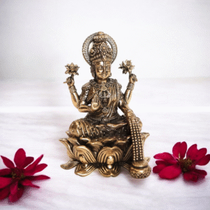 Shree Lakshmiji Seated in Kamal Asana