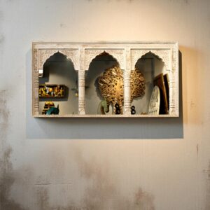 Triple Jharokha Distress Colour