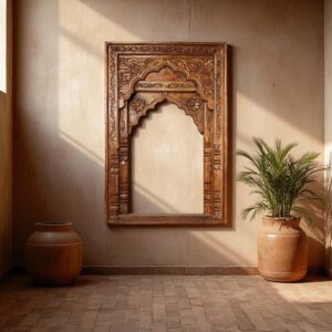 Layered Design Jharokha Mirror Frame