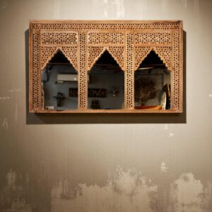 Triple Jharokha Natural Colour