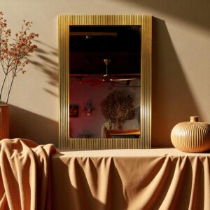 Brass Cladding Mirror Frame