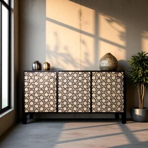 Mother of Pearl Side Board