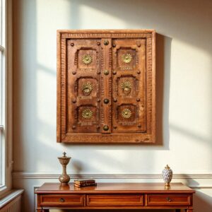 Jharokha With Brass Work