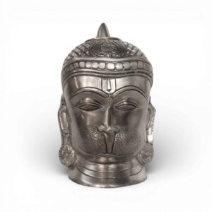 Lord Hanuman Ji Head in Silver Colour