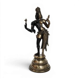 Ardhanarishvara Black & Gold Finish