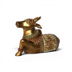 Nandi Ji Gold Finish