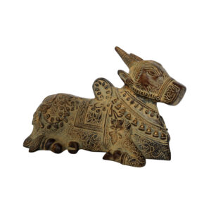 Nandi Ji Small Yellow Finish