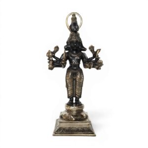 Panchmukhi Hanuman Ji Black & Gold Finish