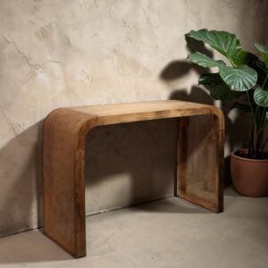 Ratan Console Natural Colour