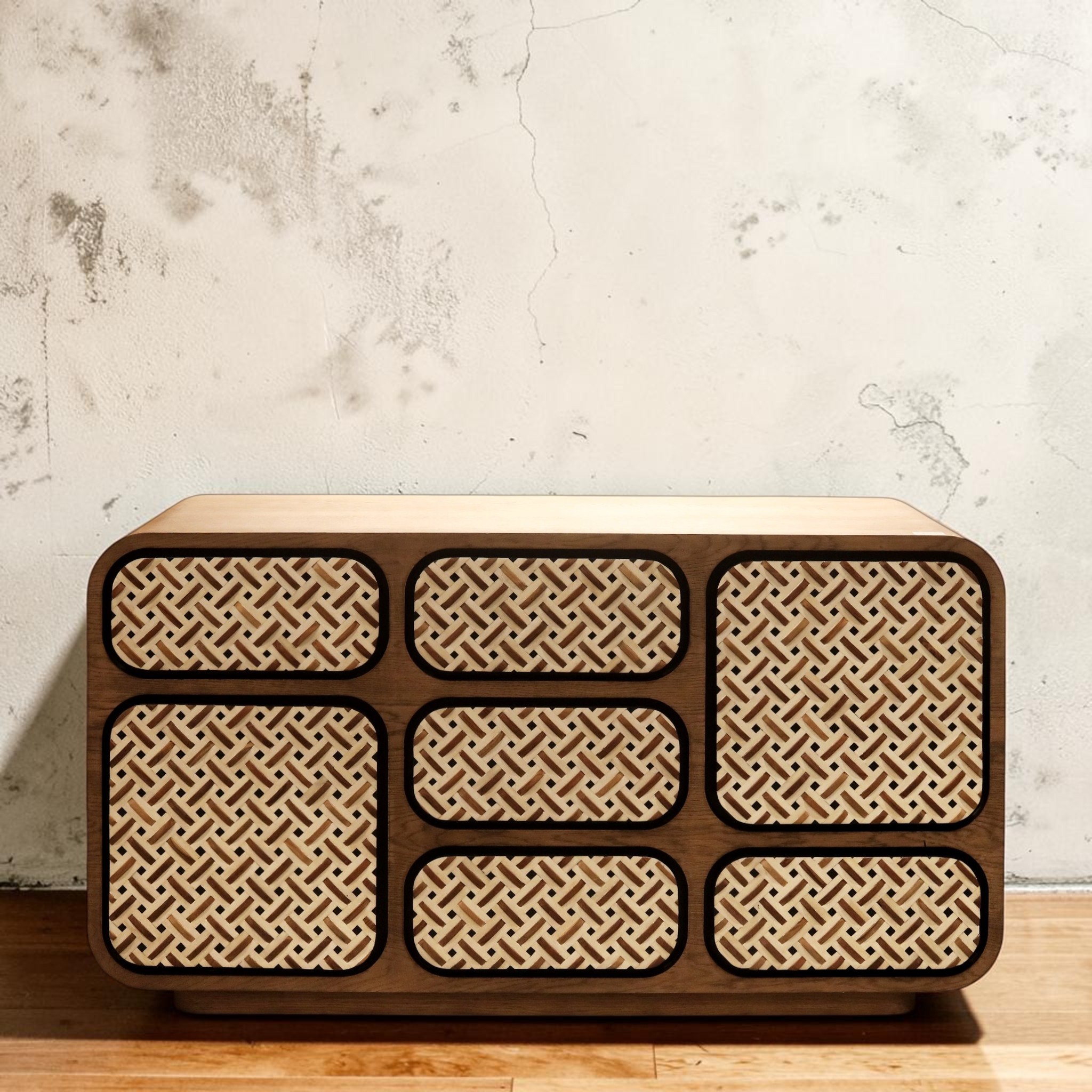 Bone Inlay Sideboard