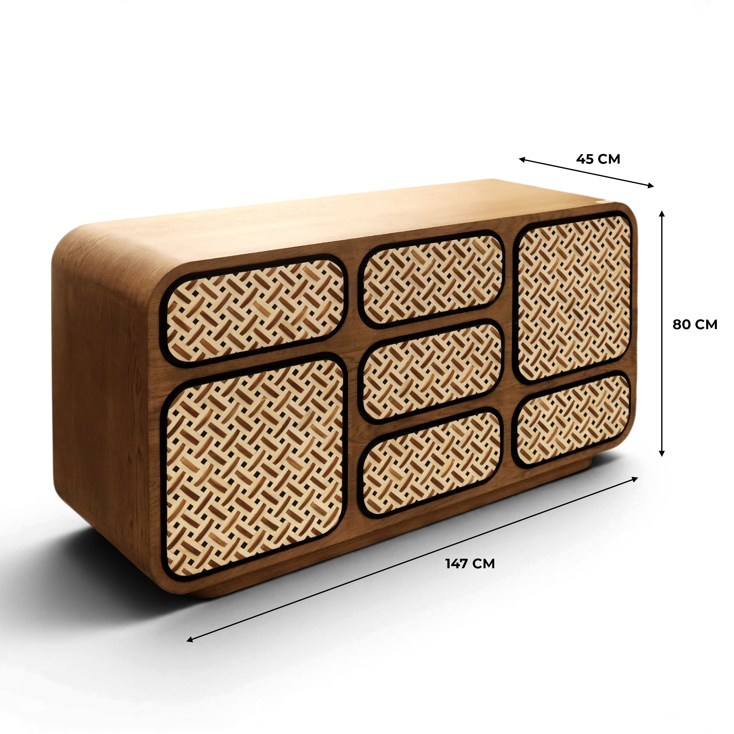 Bone Inlay Sideboard - Image 2