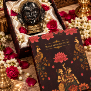Gauri Face | Lotus & Peacock Heritage Gift Box